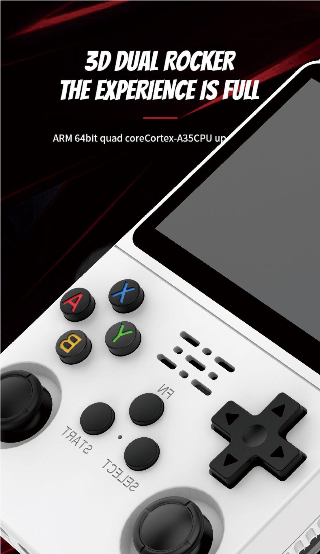 Retro R36S Handheld Video Game Console – 3.5” IPS Screen | 128GB Pocket Player with 10,000+ Preloaded Games | Linux System