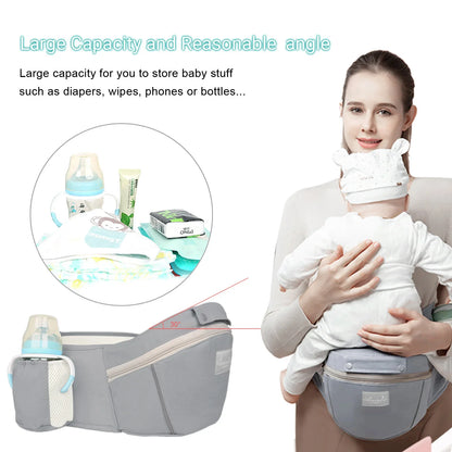 Ergonomic Baby Carrier Backpack Hipseat Carrier