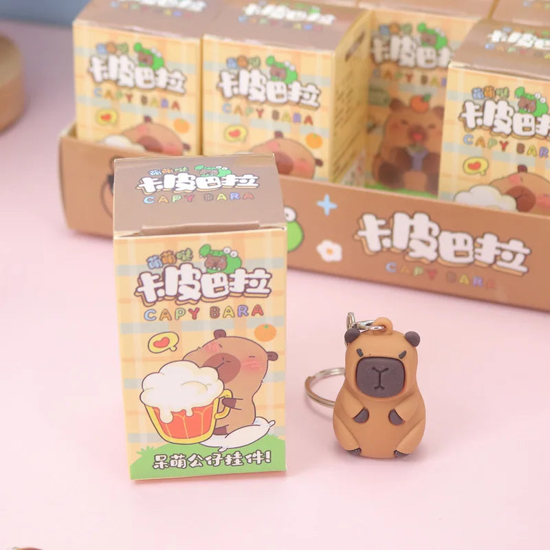 Capybara Blind Box Keychains