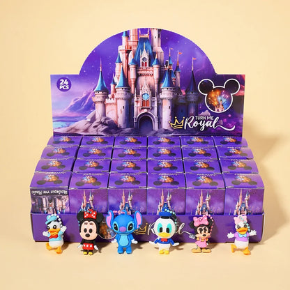 Disney-Themed Blind Box Set Keychains Figures - 24 Pack