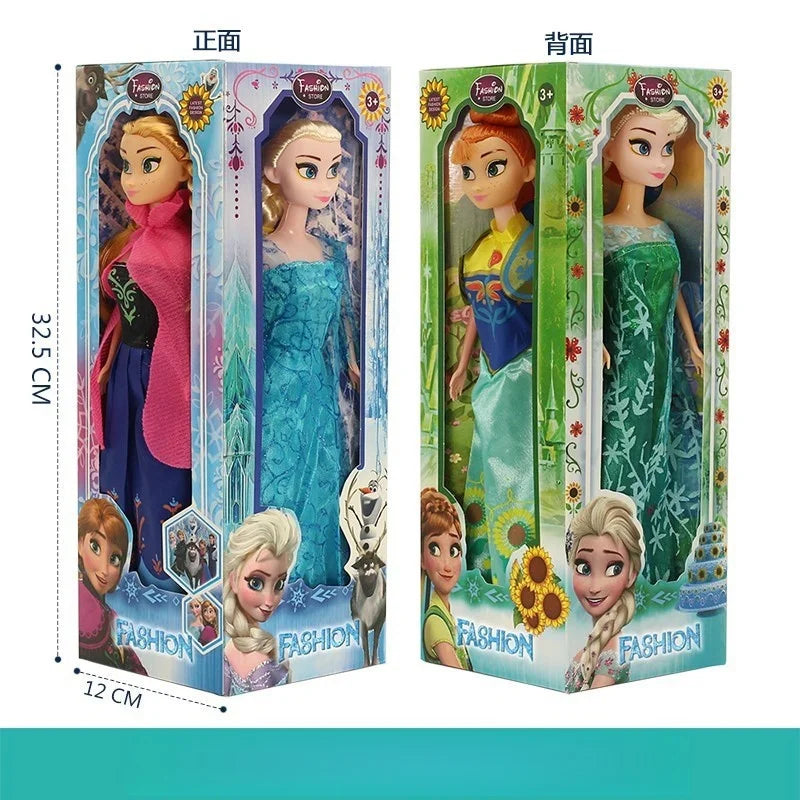Frozen Princess Snow White Ariel The Little Mermaid Elsa The Snow Queen Classic Fashions Doll Action Figure Children Toys