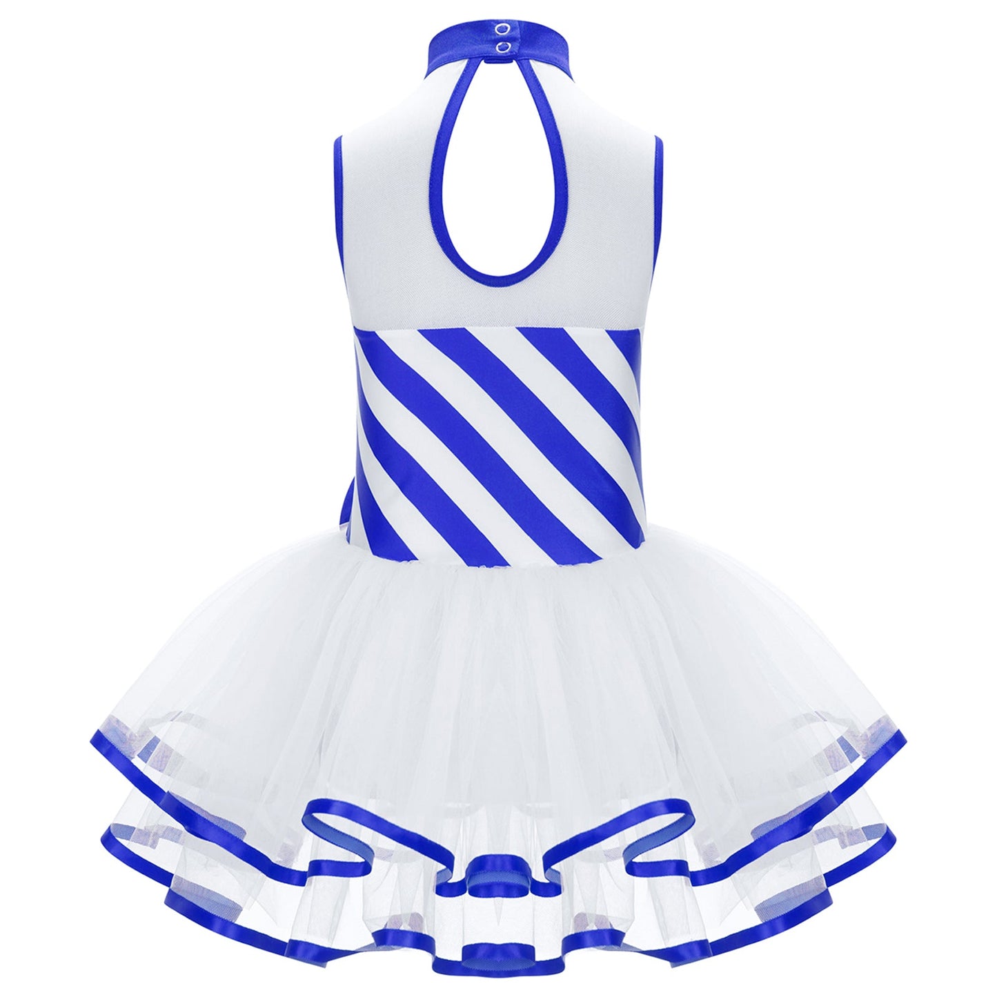 Girls Ballerina Fairy Prom Leotard Dress (Age 4-14 YRS)