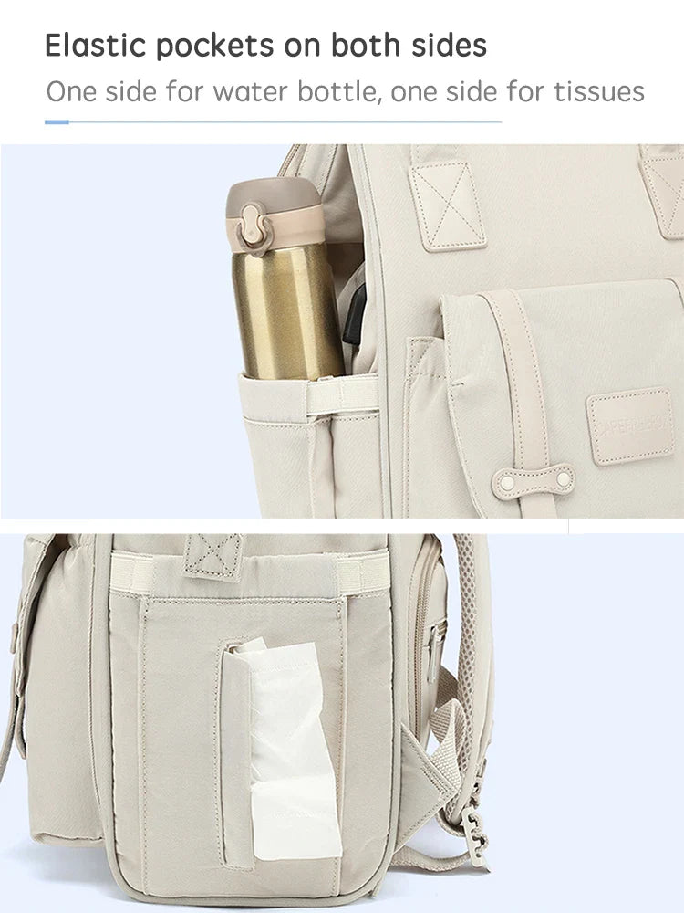 Baby Mummy Nappy Bag With Stroller Hooks