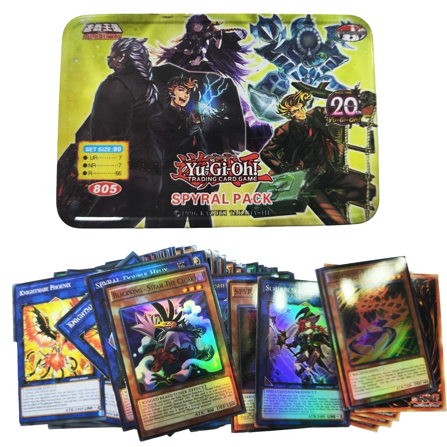 Yu-Gi-Oh! Exodia Pack – English Holographic Duel Card Set with Golden White Dragon & Tin Box | Collector’s Edition