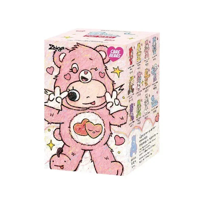 Care Bears x Zsiga Series â€“ Mystery Blind Box Figurines Multicolor 1 Blind Box