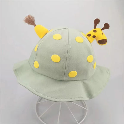 Children Giraffe Fisherman Hat