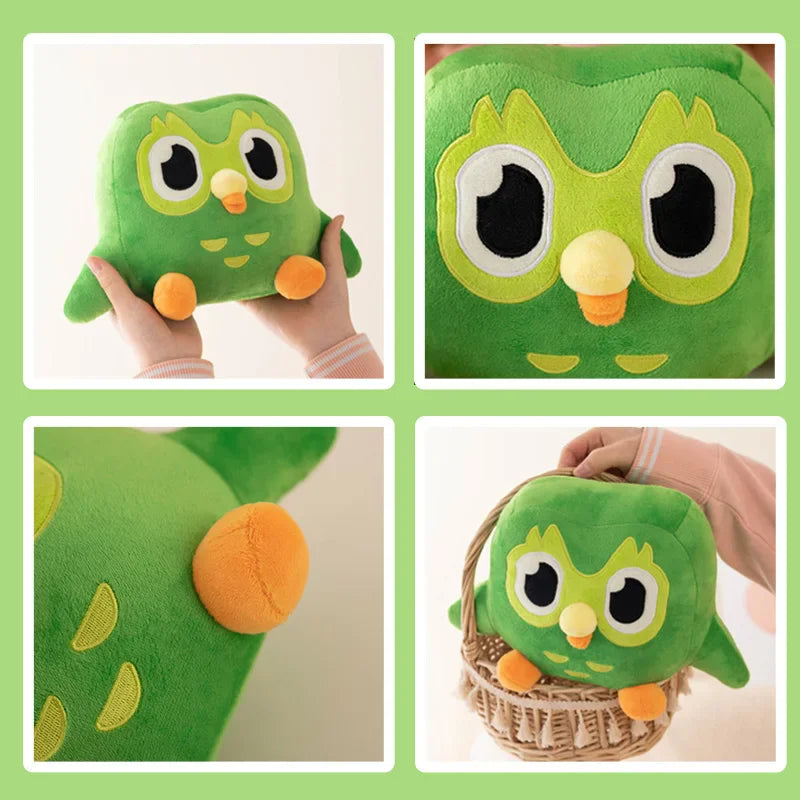 Plush Duolingo Green Owl Plush Toy - 30cm