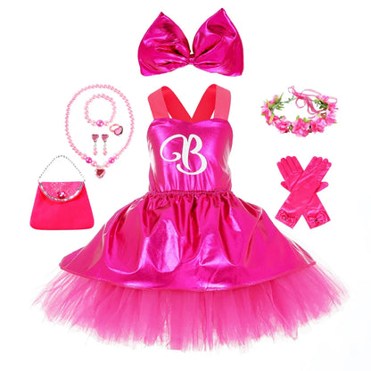 Girls Dress Up Costume Tutu Dress (Age 12M-12YRS)