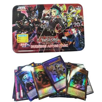 Yu-Gi-Oh! Exodia Pack – English Holographic Duel Card Set with Golden White Dragon & Tin Box | Collector’s Edition style2-80sheets