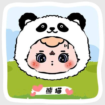 Huoling Family Never End Serie Cute Blind Box Vinyl Doll Mystery Bag Kawai Tide Play Desktop Decoration Collect Pendant Toy Gift