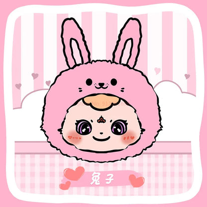 Huoling Family Never End Serie Cute Blind Box Vinyl Doll Mystery Bag Kawai Tide Play Desktop Decoration Collect Pendant Toy Gift