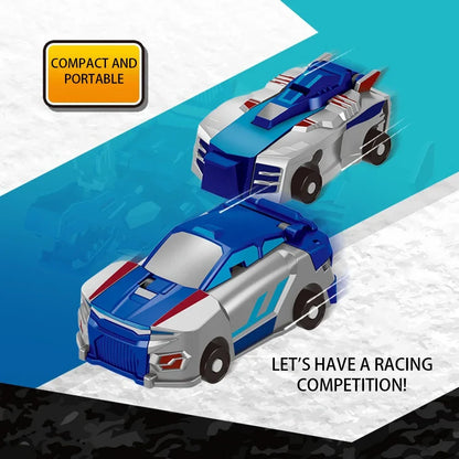 Unicorn Transformer Magic Car Toy â€“ 2-in-1 Magnetic Collision Vehicle | DIY Transforming Robot