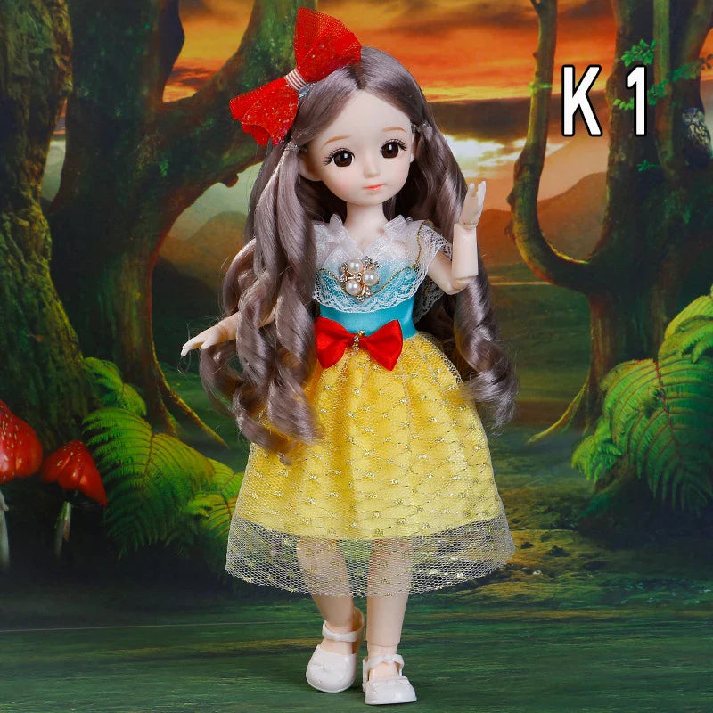 BJD Dolls Princess Joint Movable Joints - 30cm K-1 30 cm