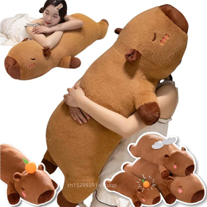 Giant Plush Capybara Stuffed Doll Pillow - 60cm-100cm