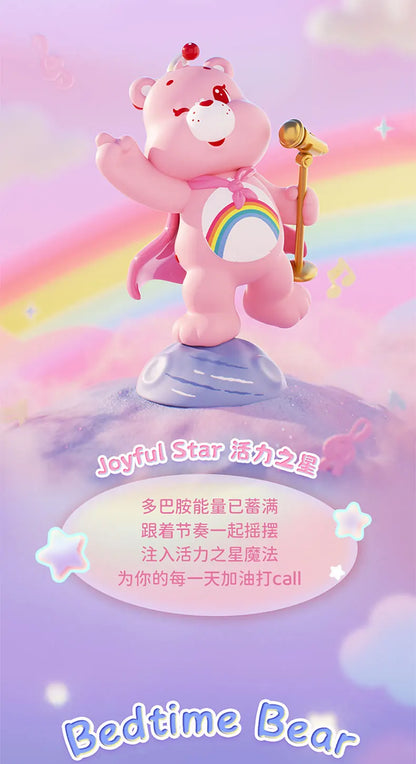 MINISO Care Bears Healing Planet Series Blind Box Mystery Box Caixa Sorpresa Girls Anime Figures Cute Model Birthday Gift