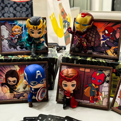 Marvel Photo Frame Series Blind Box Figure