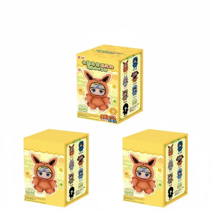 Naruto Beast Party Plush Keychain Blind Box, random 3pcs with box