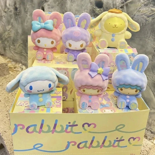 Sanrio Rabbit Series Blind Box – Kuromi, Melody, Yugui Dog & More