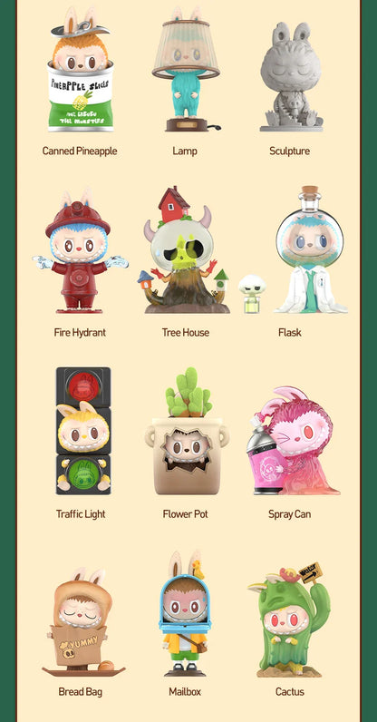 POP MART THE MONSTERS Almost Hidden Series Blind Box Toys Kawaii Anime Action Figure Caixa Caja Surprise Mystery Box Dolls Girls