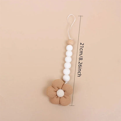 Baby Silicone Flower Pacifier Chain