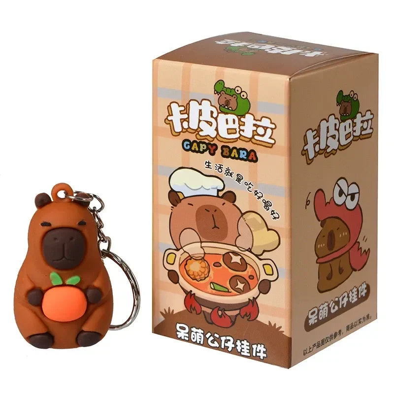 24-Piece Capybara, Stitch & Sanrio Set | Mini Keychain Collectibles | Blind Box