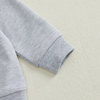 Baby Boys Santa Sweatshirt & Sweatpants Christmas Outfit (Age Newborn-24M)