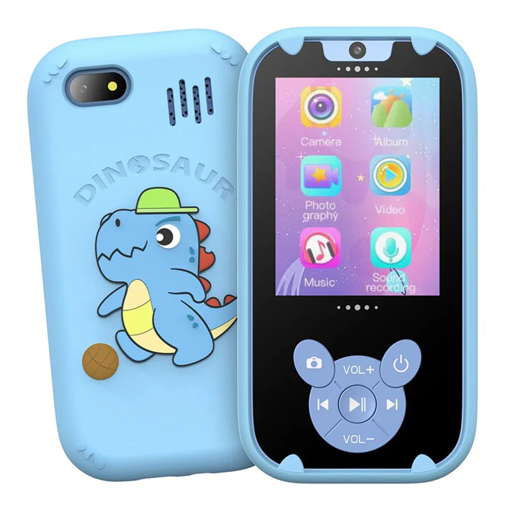 Kids Smart Phone Dual Camera Music Player Blue