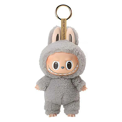 Plush Labubu Stuffed Toy & Labubu Exciting Macaron Pendant - 35cm