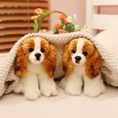 Plush Dog King Charles Spaniel Stuffed Toy - 20cm