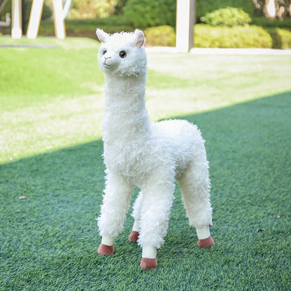 Large Alpaca Plush Stuffed Doll Llama Toy - 38-80CM