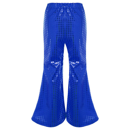 Kids Sequin Flared Trousers (Age 24M-16YRS)