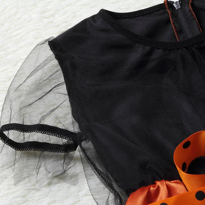 Children's Role-playing Witch Costumes Baby Girls Halloween Costumes Cosplay Costumes Kids Dress Performance Costumes