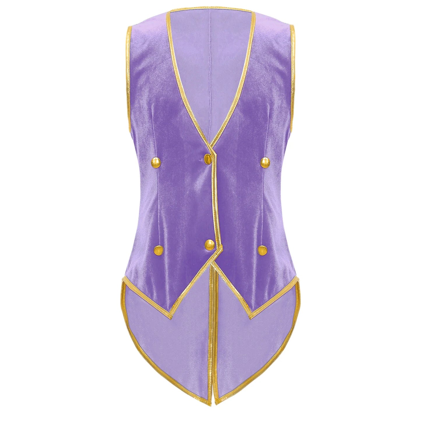 Boys Medieval Renaissance Tailcoat Vest Costume (Age 6-16YRS)