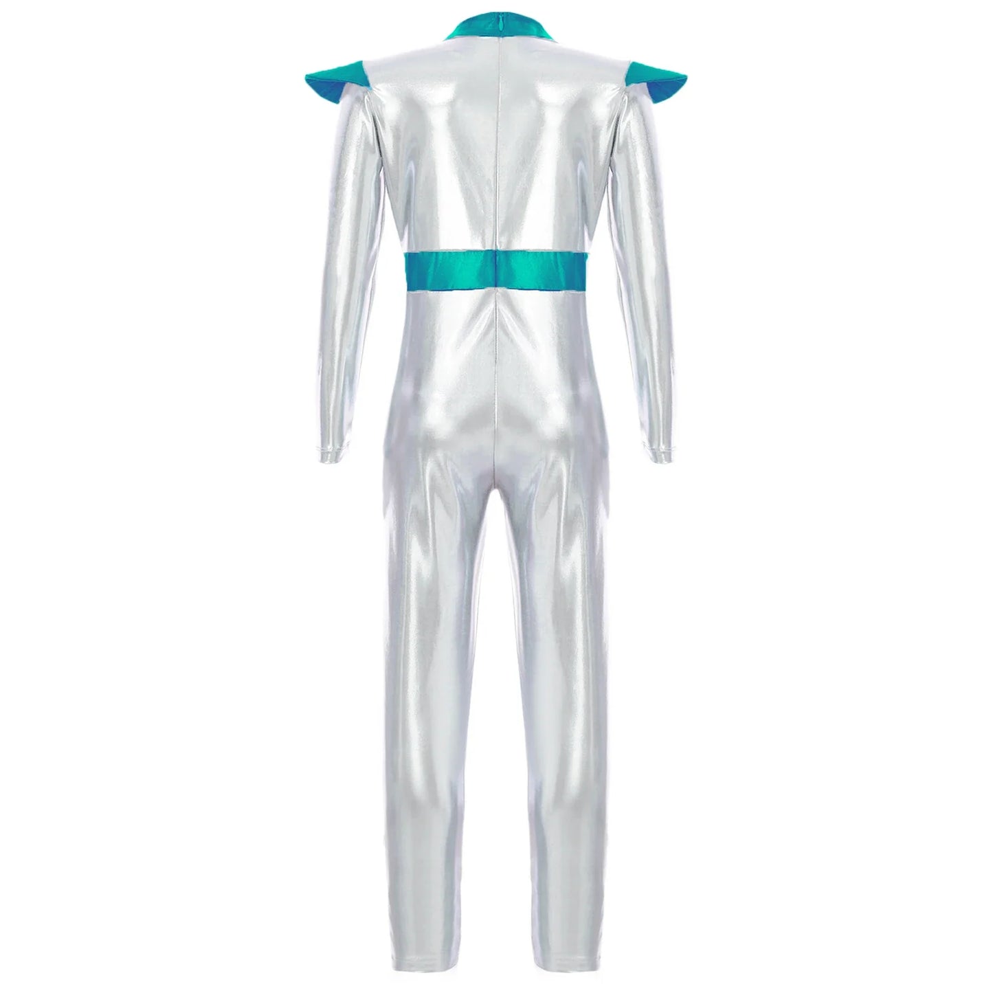 Girls Alien Robot Costume Jumpsuit (Age 6-16 YRS)
