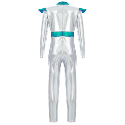 Girls Alien Robot Costume Jumpsuit (Age 6-16 YRS)