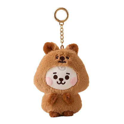 Zoo Series Plush Doll Keychain - 10cm