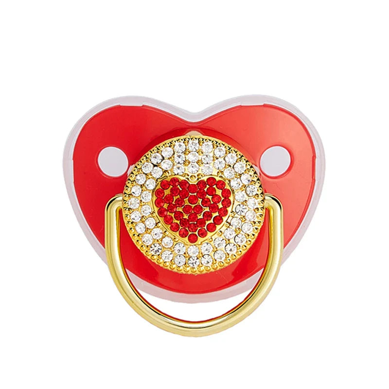 Baby Luxury Rhinestone Zircon Pacifier Dummy