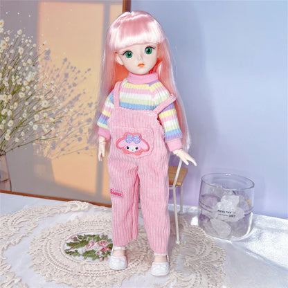 BJD Dolls Multiple Movable Joints 30cm