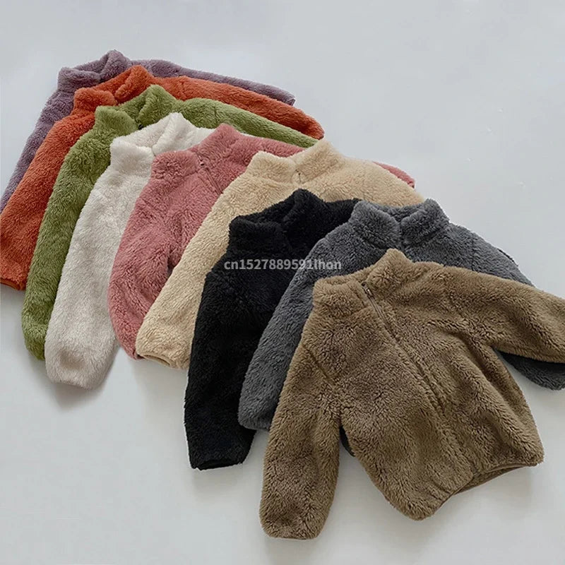 Girls Fleece Jackets Coat (Age 6M-5YRS)