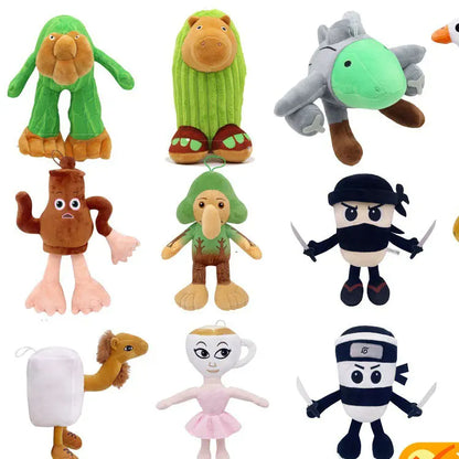 Italian Brainrot Plush Toy – Tung Tung Sahur or Tralalero Tralala | Meme Stuffed Toy | 30cm