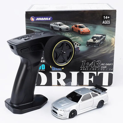 Jiabaile With Gyroscope 1:43 Mini Four-Wheel Drive Drift Remote Control Car