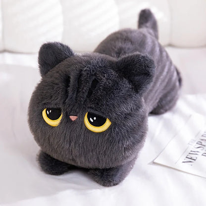 Plush Black Cat Pillow Stuffed Toy 50-90cm