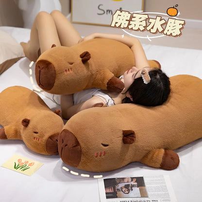 Giant Plush Capybara Stuffed Doll Pillow - 60cm-100cm
