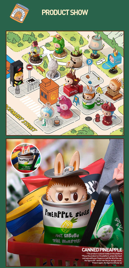 POP MART THE MONSTERS Almost Hidden Series Blind Box Toys Kawaii Anime Action Figure Caixa Caja Surprise Mystery Box Dolls Girls