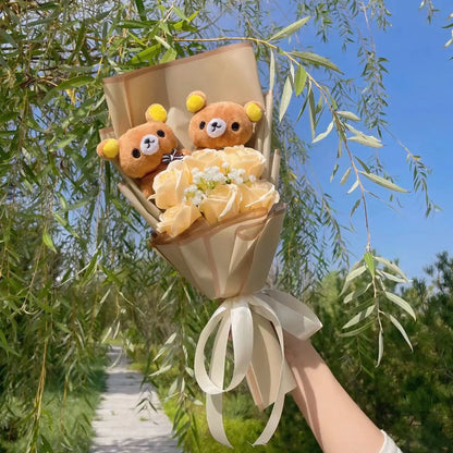 Plush Teddy Bear Stuffed Toy Gift Bouquet