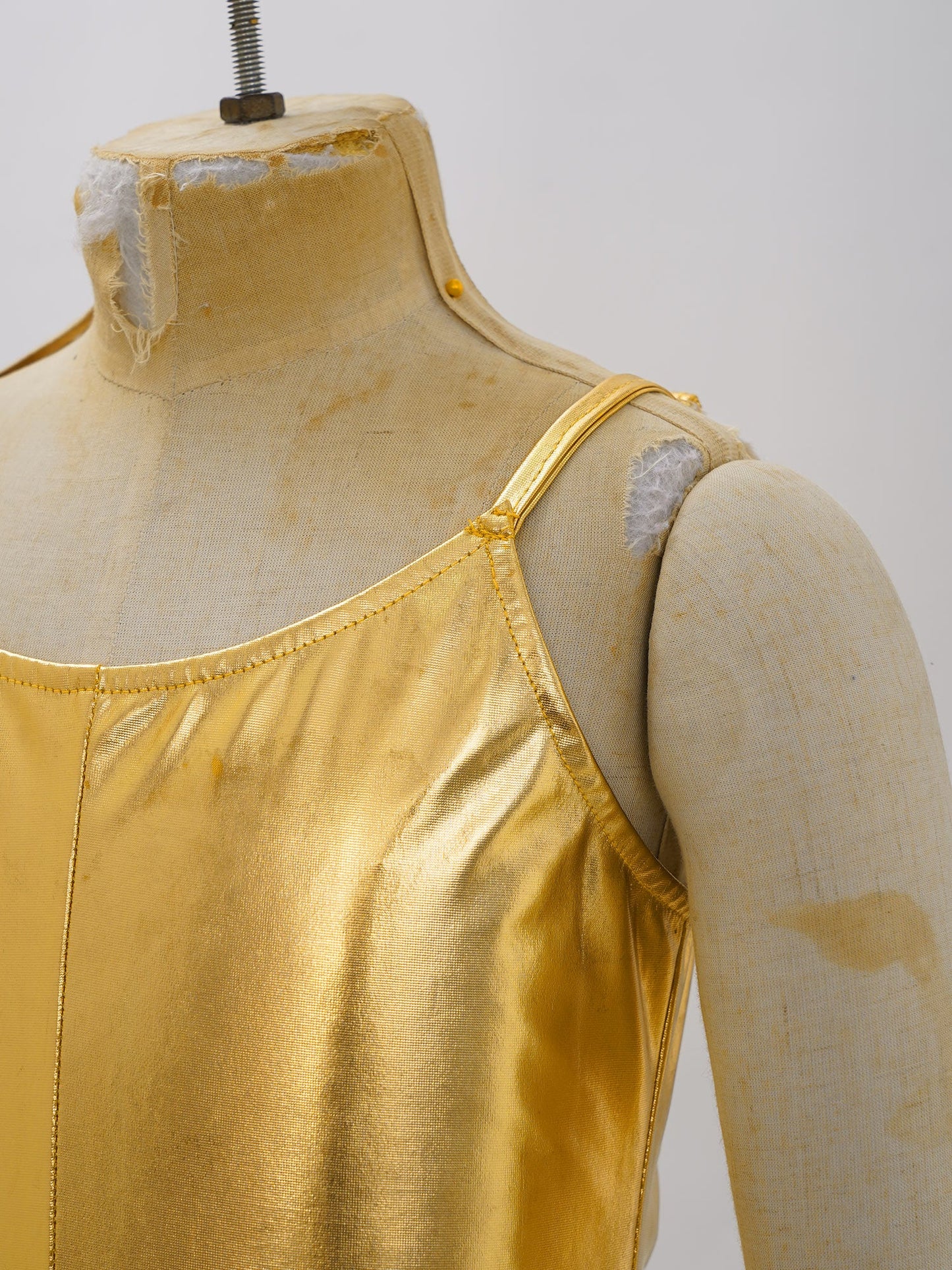 Girls Metallic Gymnastic Jumpsuit (Age 4-16YRS)