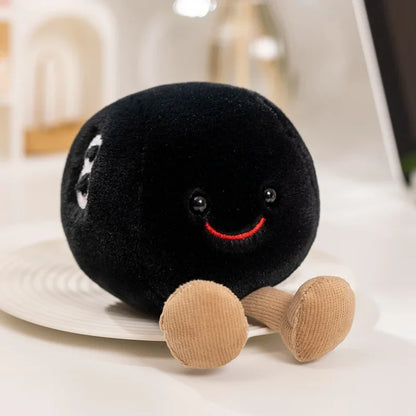 Plush Basketball Football Tennis Baseball Stuffed Toy 10-14cm