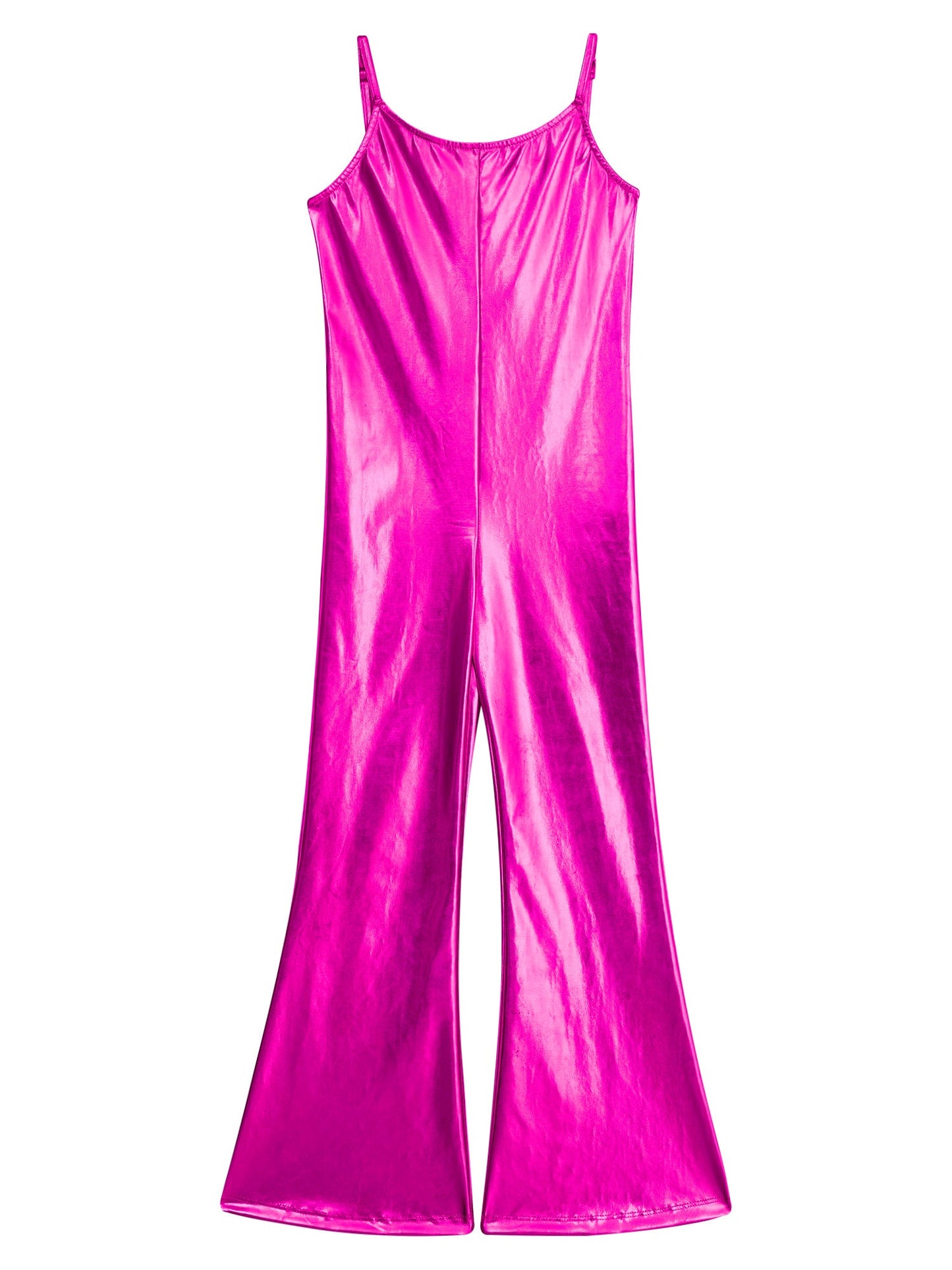 Girls Metallic Gymnastic Jumpsuit (Age 4-16YRS)