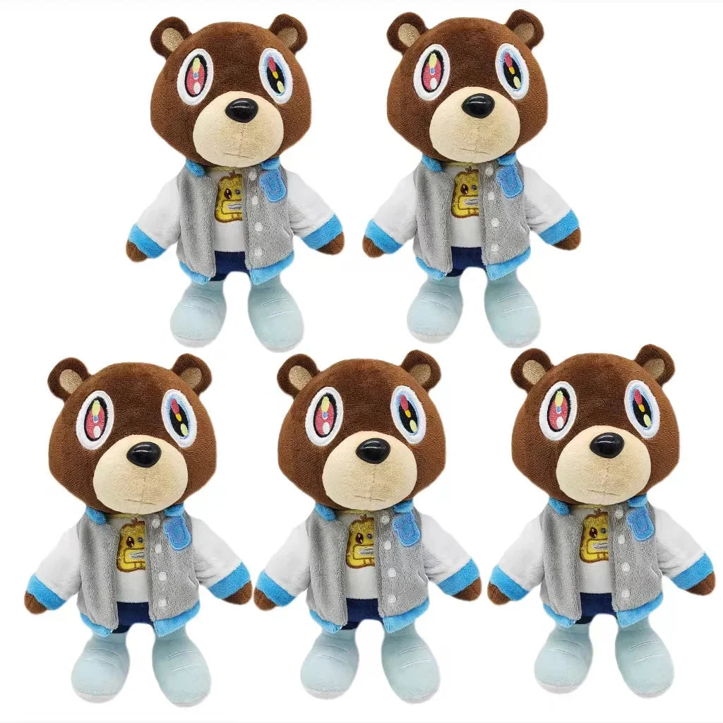 Plush Kanye West Dropout Teddy Bear Stuffed Toy - 26cm