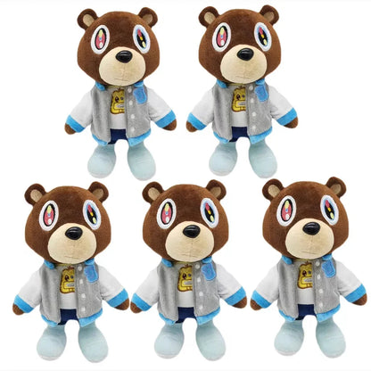 Plush Kanye West Dropout Teddy Bear Stuffed Toy - 26cm